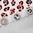 thumbnail image 4 of Castle Fairy Animal Leopard Print Black Out Curtains for Adults Female Women,Dreamy Princess Curtains Pack of 2 (42x63 Each),Old Fashion Wildlife Cheetah Print Bedroom Curtains,Breathable Home Decor, 4 of 6