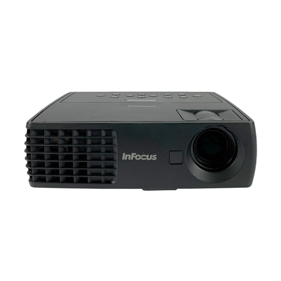 Pre-Owned InFocus IN1112 DLP Projector Portable 2200 Lumens Gaming 3D 1080p HDMI Bundle