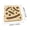 A, variant on Wooden Cat Maze Puzzle Box with Rolling Balls, Interactive Slotted Track Mental Stimulation Toy, Natural Wood Digging Enrichment Game for Indoor Kittens Small Dogs