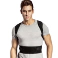 thumbnail image 6 of Walfront Posture Corrector Back Support Belt Unisex Compression, Black, 6 of 9