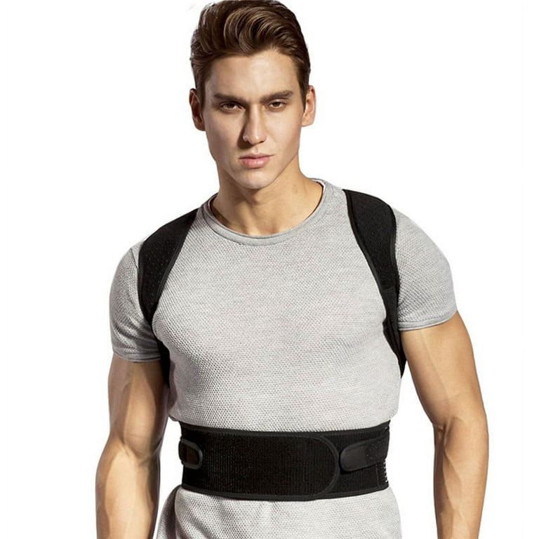 Back Support Belts Posture Corrector Back Brace for men and women Improve  Bad Posture and Back Pain(L)