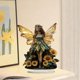 thumbnail image 4 of Uuiauoio Woman and Cheetah Rotatable Acrylic Table Ornament The Ideal Spring Gift for Ideal Gift New Year, Valentine's Day, Ramadan, 4 of 6