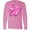 Azalea, variant on Inktastic Breast Cancer Awareness Pink Ribbon Around Heart Long Sleeve T-Shirt