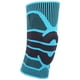 thumbnail image 2 of Rodillera Jadeshay deportiva profesional elástica de gel de sílice Azul Negro, 2 of 8