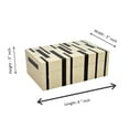 thumbnail image 2 of Perilla Home Home Decor Decorative Storage Wooden Boxes Ikigai Keepsake Box Gifts For All Black and off white, 2 of 6