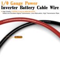 thumbnail image 2 of Cable de batería, calibre 1/0, aluminio revestido de cobre, CCA, 40 pies, 2 of 9