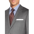 thumbnail image 4 of Mens Side Vent 2 Piece Windowpane Gray Classic Fit Suit, 4 of 6