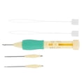 thumbnail image 4 of 5Pcs Punch Needle, 4.6inch Embroidery Needle Punch With 3 Sizes Needle Pen Kit Tool For DIY Craft, 4 of 8
