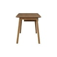 thumbnail image 3 of Mid-Century Modern Wood Writing Desk in Walnut, 3 of 5