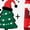 Red-A, variant on Penkiiy Family Matching Christmas Pajamas Set One Piece Striped Hooded Sleepwear Santa Claus Elf Onesie Outfit 12 Months Multicolor
