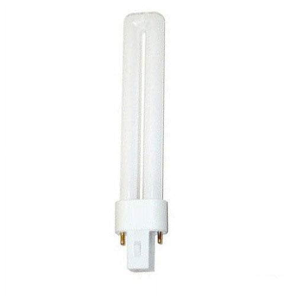 Sylvania 7-Watt Compact Fluorescent Lamps – 25 Pack, 2700K Warm White, 2-Pin G23 Base, 10,000 Hour Life