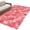 Pink, variant on Mint Green Abstract Area Rug 5x8 Washable Rug Non Slip Vintage Gradient Mottled Texture Modern Large Area Rug Soft Stainresistant Indoor Floor Carpet for Living Room Bedroom Office Dining Room