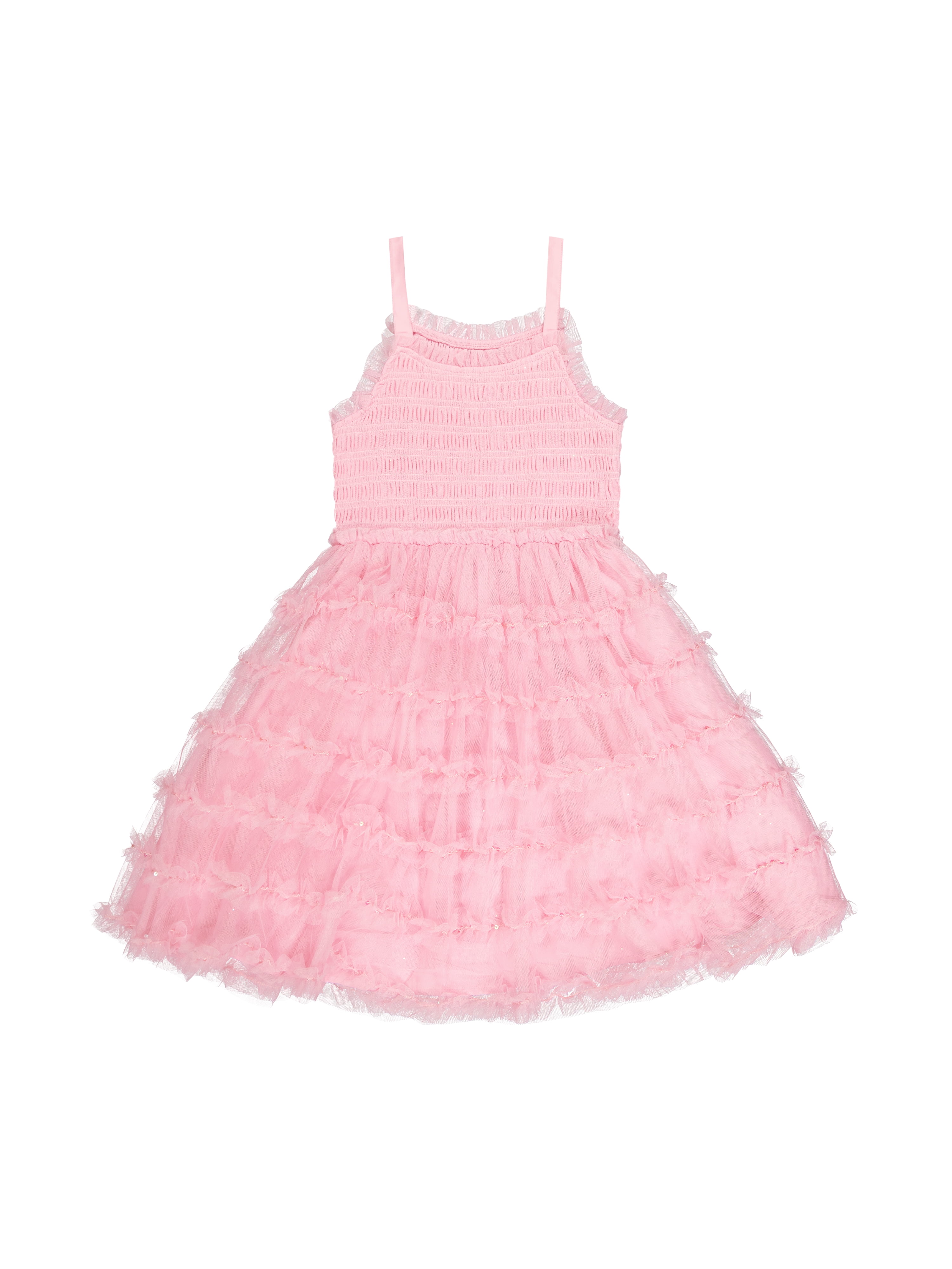 Kensie Girl Sleeveless Irridescent Glitter Mesh Dress, Sizes 4-16