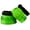 Bright Green, variant on Shires Arma Overreach Fleece Bell Boots: Ultimate Hoof Protection Orange / Full