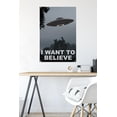 thumbnail image 6 of I Want To Believe Wall Poster with Push Pins, 22.375" x 34", 6 of 6
