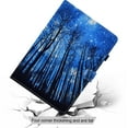 thumbnail image 6 of Table Case for Amazon Fire Max 11 13th Generation 2023, Luxury [Magnetic Function] [Card Slots] Premium PU Leather Shockproof Flip Stand Slim Card Wallet [Auto Sleep/Wake] Folio Case, Woods, 6 of 12