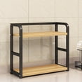thumbnail image 3 of Yooshoverk 2-Layer Metal Kitchen Rack, Spice & Household Item Storage Organizer, 3 of 6