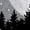 HEATHER GREY, variant on - Full Moon Pine Trees- Women's Short Sleeve Graphic T-shirt Short Sleeve Graphic T-Shirt
