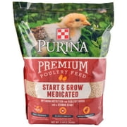 Land O'Lakes Purina 0038552 Start and Grow Poultry Sunfresh Pet Feed, 5-Pound