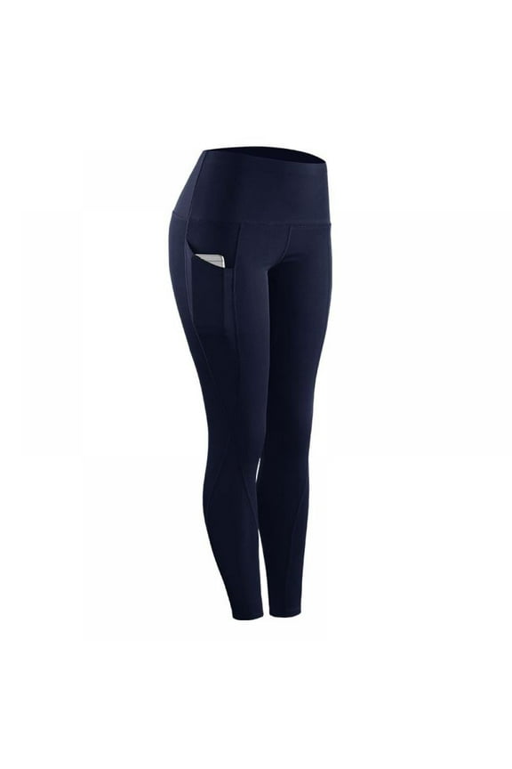 Women's High Waist Yoga Leggings with Pocket, Tummy Control High Waist Yoga Pants