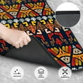 thumbnail image 3 of XMXT Waterproof Floor Mats for Cars, Southwest Ethnic Prints Non-Slip Universal Fit Auto Carpet Car Decor Mat for Women Men, Set of 4, 3 of 6