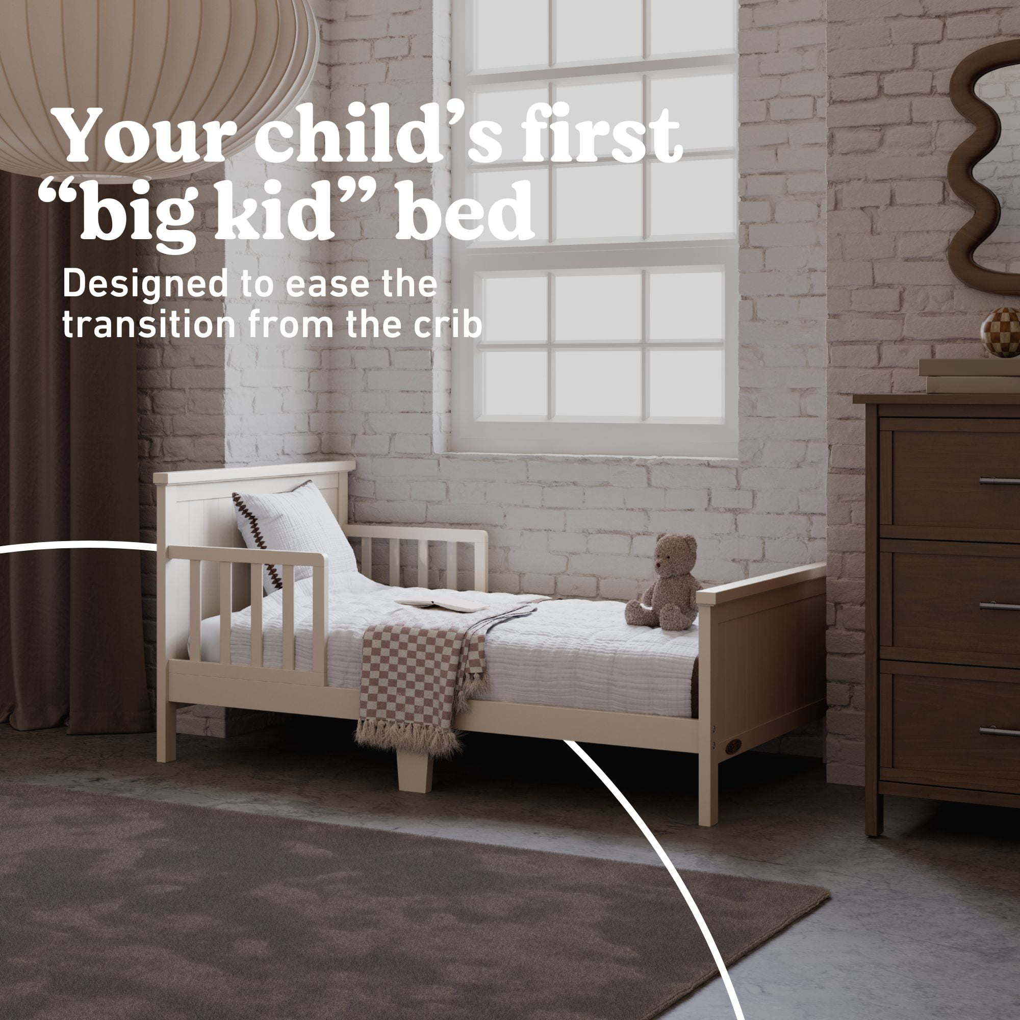 Graco Bailey Toddler Bed, Frosted Oat