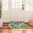 thumbnail image 5 of Ryvnso Green Abstract Succulents Door Mats Outdoor Indoor Entrance Low Profile Floor Rugs 32"x20" Carpet, 5 of 8