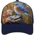 thumbnail image 1 of Eastern Bluebird Baseball Cap Classic Golf Cap Soft Dad Hat Multicolor Adjustable Low Profile Hat Unisex, 1 of 6