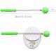 thumbnail image 4 of Paquete de 3 rodillos de masaje para pies y juego de terapia de bolas de masaje, herramienta de masaje para aliviar el dolor muscular de la fascitis plantar para liberar puntos gatillo, 4 of 5