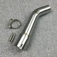 thumbnail image 3 of Motorcycle Exhaust System Link Pipe Without Exhaust Mid-Pipe Round Muffler For Yamaha FZ1 FZ1N FZ1000 2006-2015, 3 of 6