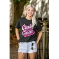 thumbnail image 4 of Breast Cancer Awareness Crush Cancer Women's Plus Size Graphic Tee Brisco Brands 4X, 4 of 5