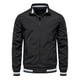 thumbnail image 1 of Abrigo de chaqueta de motocicleta con bolsillo a prueba de viento y cremallera informal a prueba de calor para hombres Pompotops  oipoqjl26477, 1 of 9