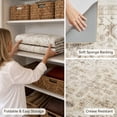 thumbnail image 6 of SIXHOME 8'x10' Area Rugs for Living Room Washable Rugs Carpet Medallion Traditional Rugs for Bedroom Dinning Room Office Soft Non Slip Large Area Rug Retro Home Decor Beige, 6 of 8