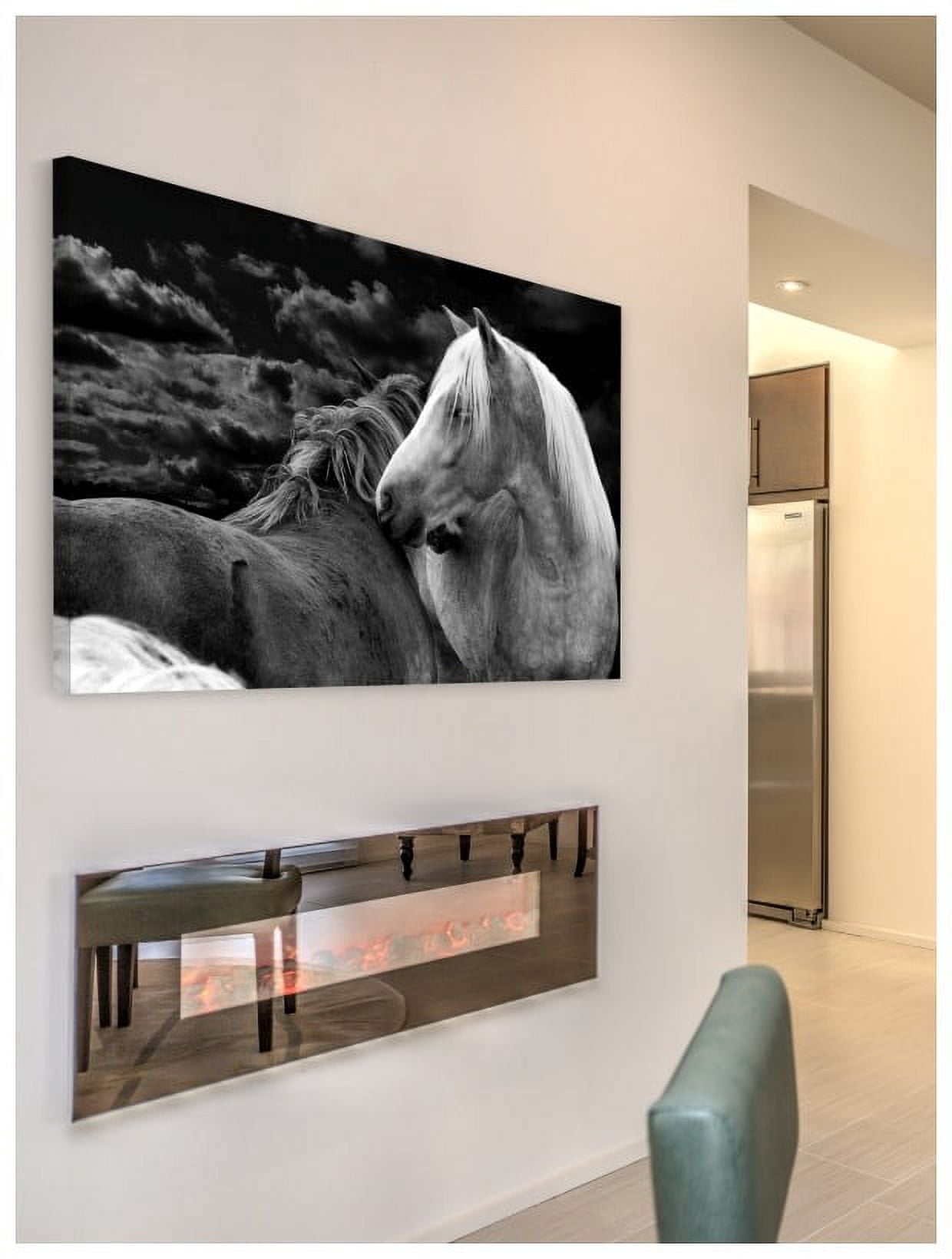Marmont Hill "Night Love" by Maggie Dee Painting Print on Canvas