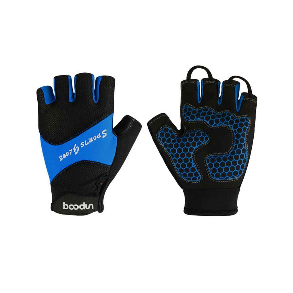 womens short finger cycling gloves