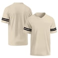 thumbnail image 6 of longantii Oversized Jersey Shirts for Women Y2k V Neck Short Sleeve Aesthetic Summer T-Shirt Casual Loose Streetwear Solid Color Practice Sports Tops Uniforms Khaki M, 6 of 7