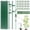 Green, variant on 90 Pcs Plant Support Set, Climbing Aid for Tomato Plants, Includes 20 Supports, 40 End Caps, 20 Round Buckles and 10 Extensions, Garden Tool Kit