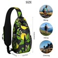 thumbnail image 5 of Crossbody Sling Backpack for Women Men Yellow Vintage Lemon Shoulder Sling Crossbody Casual Chest Bag for Travel Sports Running Hiking, 5 of 6