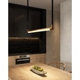 thumbnail image 4 of Kuzco Lighting Lp46841 Laurence 2" Wide Linear Pendant - Brass, 4 of 7