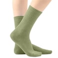 thumbnail image 2 of KyCheLot Girls' Knitted Socks Kids Candy-Colored Mid-Calf Tube Socks Lightweight Casual Schoolwear, 2 of 5