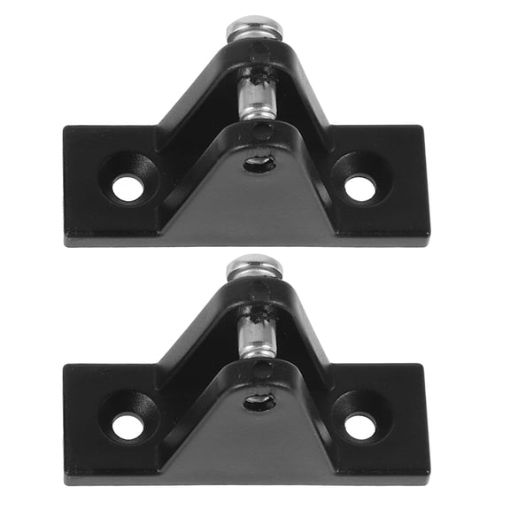 NICEXMAS 2-Pack Black Eye End Caps for Boat , Marine Fittings for Multiuse Applications