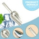 thumbnail image 3 of Cuchara para hielo de acero inoxidable Cuchara pequeña de metal para dulces Cuchara para hielo pequeña Cuchara para azúcar pequeña Cuchara para crema Comida de cocina casera, 3 of 5