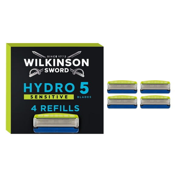 Cuchilla de afeitar Wilkinson Sword Hydro 5 Sensitive para piel sensible (x4)