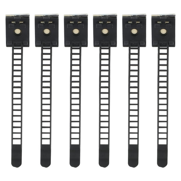 Weiweiguan 50Pcs Premium Adhesive Cable Straps Wire Ties Wire Cord Holder Home Supplies