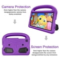 thumbnail image 4 of Samsung Galaxy Tab A7 Lite Case SM-T220/T225 Cover, Dteck Kids Friendly Shockproof Lightweight EVA Foam Handle Grip Case Built-in Kickstand for Samsung Galaxy Tab A7 Lite 8.7 inch 2021,Purple, 4 of 7