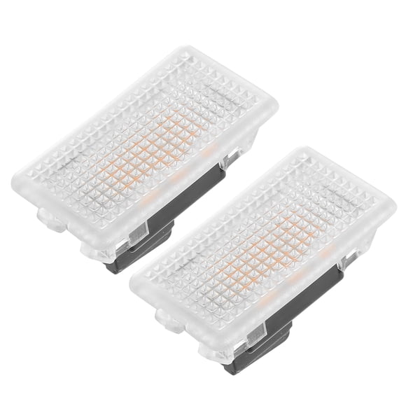 2uds Interior Coche LED Luces Accesorios Espacio Pies Iluminación Rosa Púrpura
