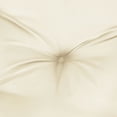 thumbnail image 5 of vidaXL Highback Chair Cushions 2 pcs Cream Oxford Fabric, 5 of 5