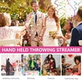 thumbnail image 3 of Shisuyan Streamers Poppers Assorted Color 6Pcs 2.3x2.2x1in, 3 of 9