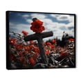 thumbnail image 3 of Designart "Divine Guidance from the Religious Cross" Spiritual Floater Framed Canvas Art Print, 3 of 8