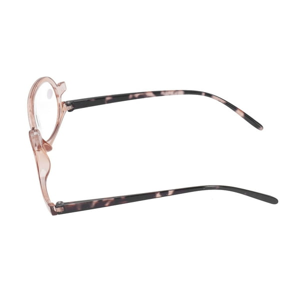 Gafas De Lectura De Maquillaje, Gafas De Aumento Abatibles Hacia Abajo, Gafas De Lectura Cosméticas Con Aumento Giratorio De 180 Grados Para Maquillaje
